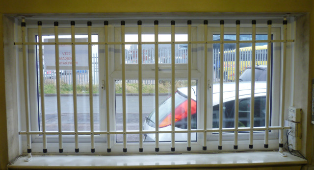 Window Bars for wider windows from Armstrongs Blacksmiths and Engineers