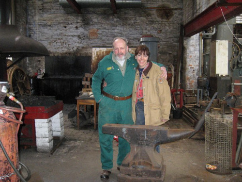 Blacksmith instruction and longlasting friendships